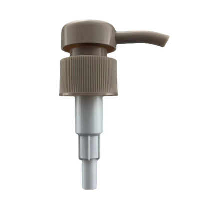 갈색인 로션 디스펜스 펌프 PP 24MM 분무 병 펌프