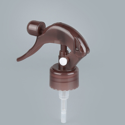 물병 플라스틱 28MM 24MM 작은 트리거 분무기 브라운