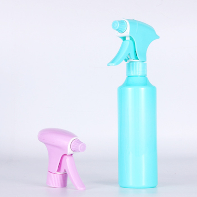 핑크색 청색 100 밀리람베르트 PE 발포 트리거 화장용 분무 병 24MM