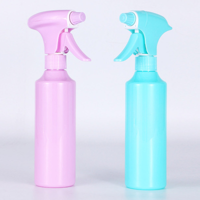 핑크색 청색 100 밀리람베르트 PE 발포 트리거 화장용 분무 병 24MM