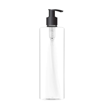 액체를 위한 펌프와 갈색인 푸른 PET 200ML 리필러블 로션 컨테이너
