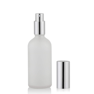 양극 산화 알루미늄 안개 분무는 100ML 글라스 화장품 용기를 병에 담습니다